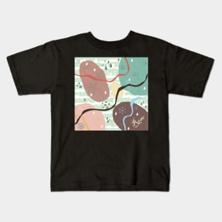 Floral Pattern Kids T-Shirt